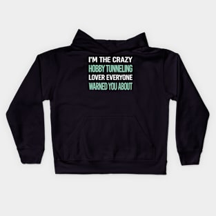 Crazy Lover Hobby Tunneling Kids Hoodie
